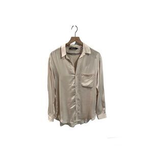 Zara Premium Collection Button Down Size XS Blouse